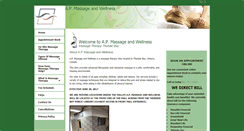 Desktop Screenshot of apmassagewellness.com